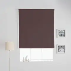 JUST HOME COLLECTION - Cortina Roller Black Out 120x250cm Cafe