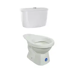 CORONA - Taza Acuacer Laguna Blanco + Tanque Acuacer Ecoline Blanco