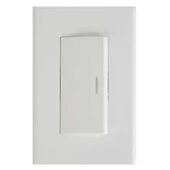 HALUX - Conmutador Simple Clio Blanco