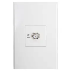HALUX - Toma Coaxial TV Clio Blanco