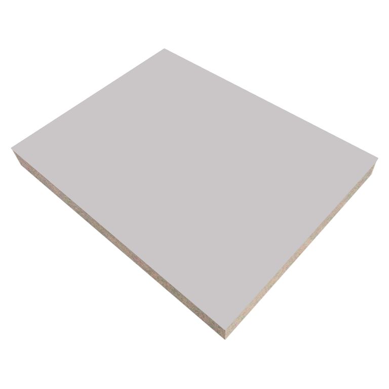 Tablero recubierto conMelamina Gris Humo 18mm 2.15x2.44m