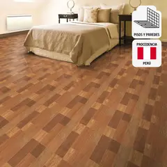 SCOP - Cerámica Marrón 46x46 Maderadas Brillante 2.08 m2