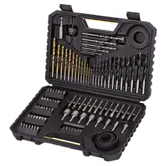 STANLEY - Set de Brocas y Puntas de Atornillar 100 Piezas
