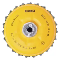 DEWALT - Cepillo Copa Trenzada 6" M14