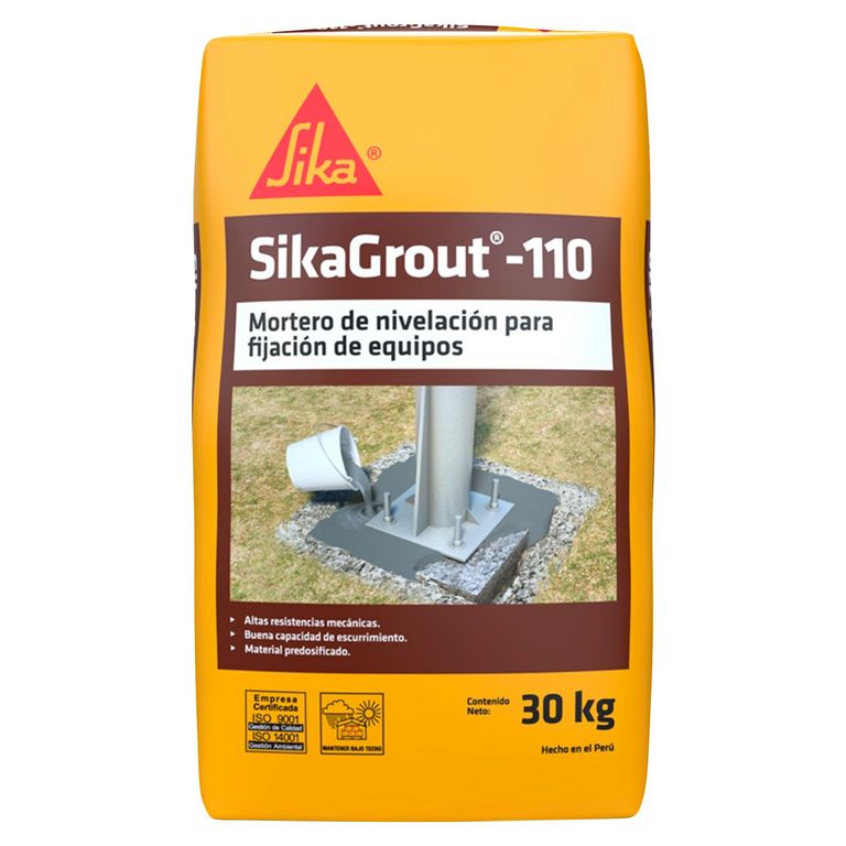 Mortero Autonivelante SikaGrout-110 30kg