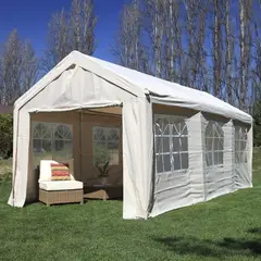 JUST HOME COLLECTION - Toldo Armable Metal Beige 4X8 M