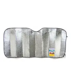 SAFARI - Tapasol para Auto Corredizo Redondo 60 cm Plateado