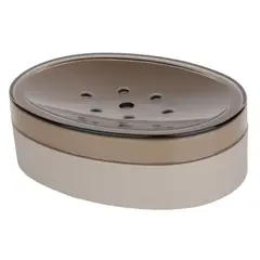 JUST HOME COLLECTION - Jabonera Plástica Taupe