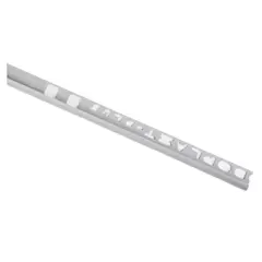 NEFUSAC - Perfil Rodoplast Gris 8mm x 2.4m