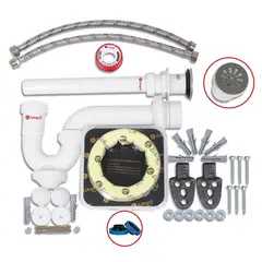 ECKOGRIF - Kit de Accesorios 1/2 Baño