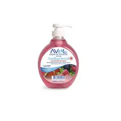 AVAL - Jabón Líquido Antibacterial Frutos Rojos 400Ml
