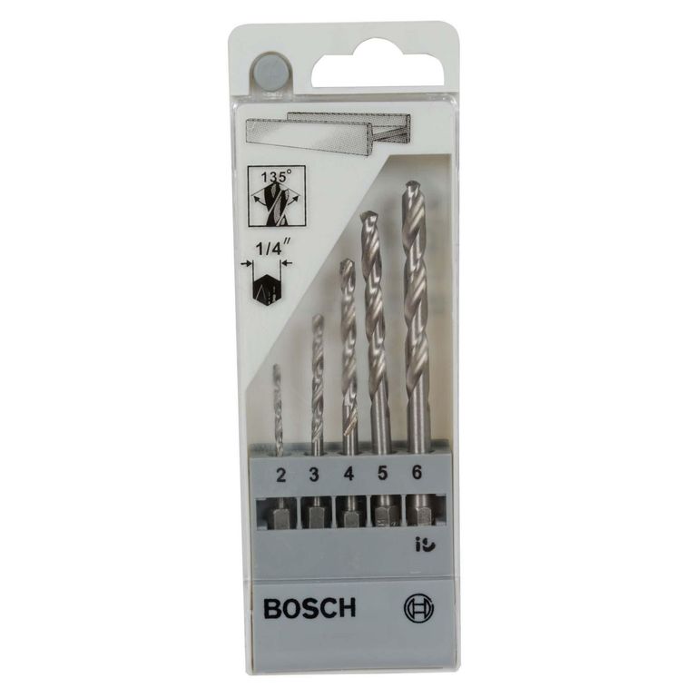 Set de Brocas 1/4" 5 Piezas