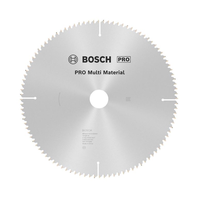 Disco de Sierra Multimaterial 10" 100 Dientes