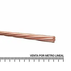ELCOPE - Cable de cobre desnudo 16 mm2 por Metro Lineal