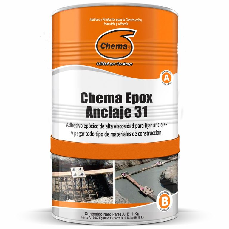 ADHESIVO 1KG EPOX ANCLAJ