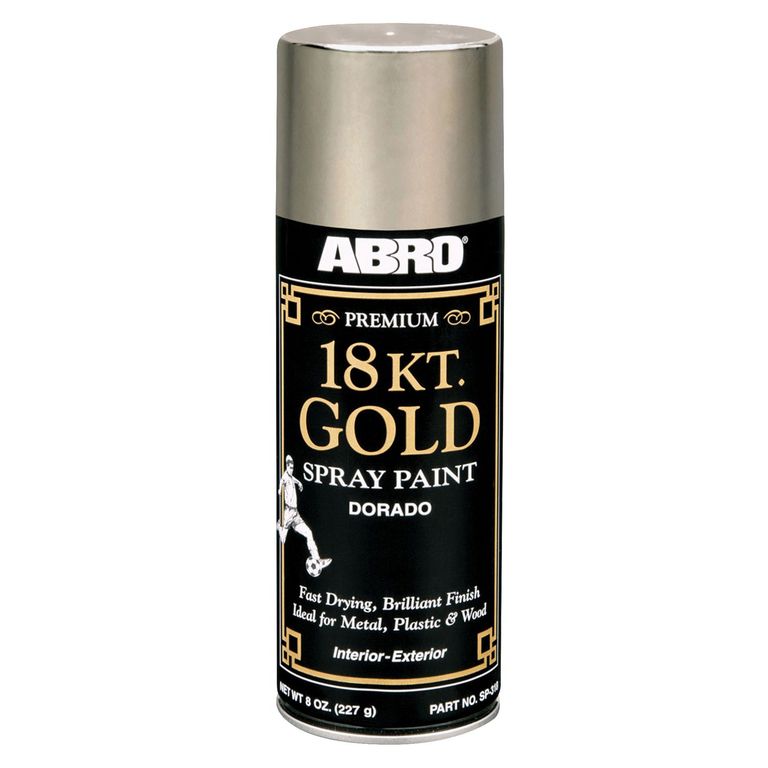 Pintura En Spray Oro 18k Metálico Premium