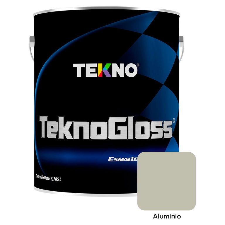 Teknogloss Aluminio 1GL