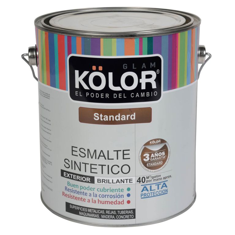 Esmalte Standard Azul Eléctrico Brillante 1gl