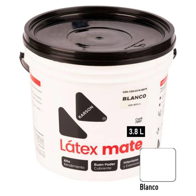 Pintura Látex Blanco de 1GL