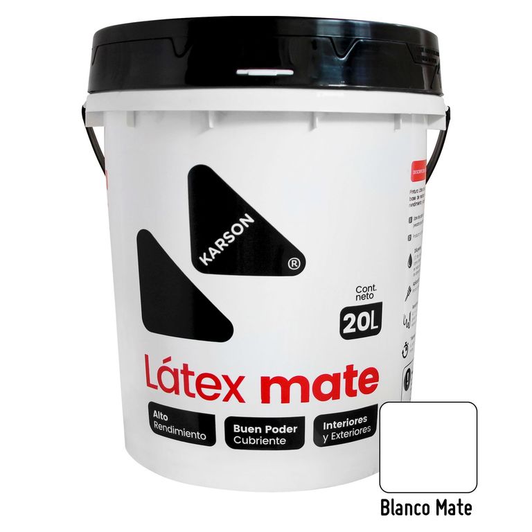 Pintura Látex Blanco 4GL