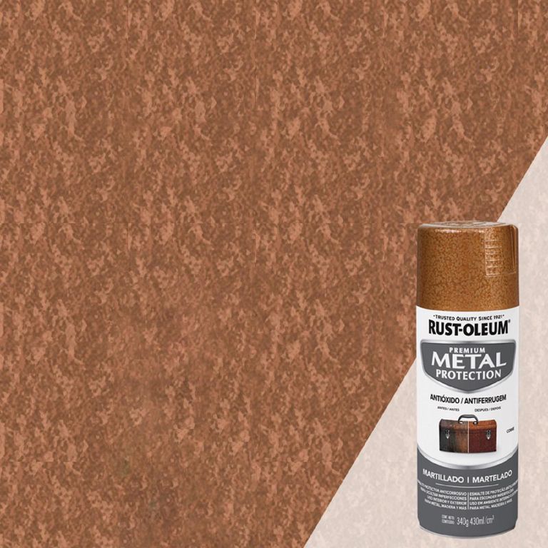 Spray Protector de Superficies Metálicas Martillado Cobre 340 Gr