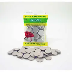 ZENDER - Deslizador para Muebles de Felpa Adhesiva x 50 unid