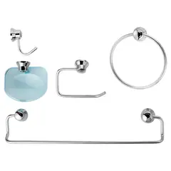 SENSI DACQUA - Set de accesorios para baño 5 piezas Sicilia
