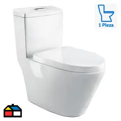 VAINSA - WC Inodoro One Piece Modern Blanco