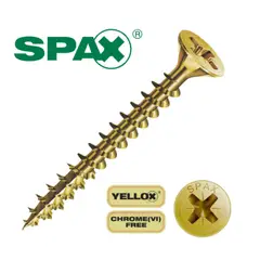 SPAX - Tornillo para Madera Aglomerada 35x30 x50 unidades
