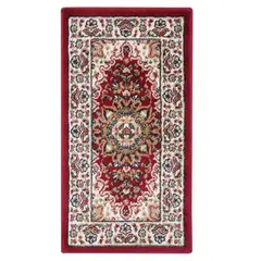 JUST HOME COLLECTION - Alfombra Rectangular Carrera Clasica 50x90cm Roja