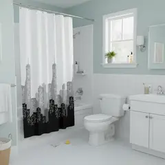 JUST HOME COLLECTION - Cortina de Baño Metropoli 178x180cm