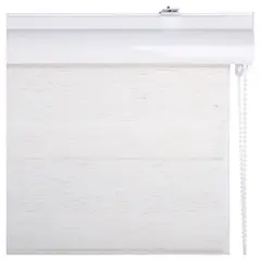 JUST HOME COLLECTION - Cortina Roller Día/Noche Lino 120x250cm Beige