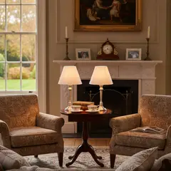 CASA BONITA - Lámpara de Mesa Lille 2 Unidades E27