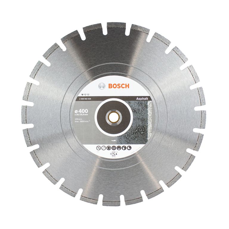 Disco diamantado para hormigón Standard for Asphalt Ø400x20/25,4x3,6x10mm