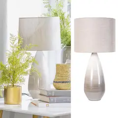 JUST HOME COLLECTION - Lámpara Mesa Camila 1L E27 GR