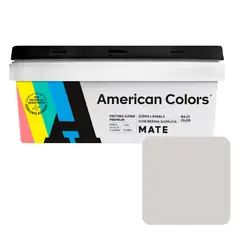 AMERICAN COLORS - Pintura Gris Clasico 1GL