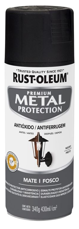 Spray protector de superfices metalicas Mate Negro 340 Gr
