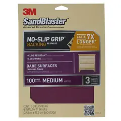 3M - Lija Madera Grano n 100 ACE x3und.