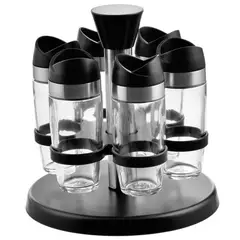 JUST HOME COLLECTION - Set de 6 especieros en rack