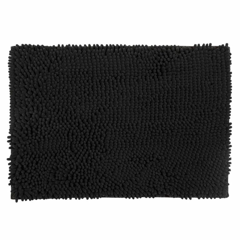 Piso de Baño Rectangular Elite 43x61cm Negro