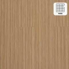 HOLZTEK - Pisos Vinílico Bambú Marrón 2mm 2.96m2