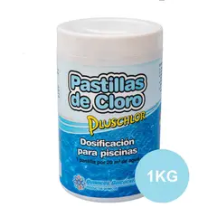 PLUSCHLOR - Cloro E/Pastll 1Kg Plus