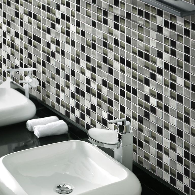 Malla decorativa Mix Gris 30x30cm