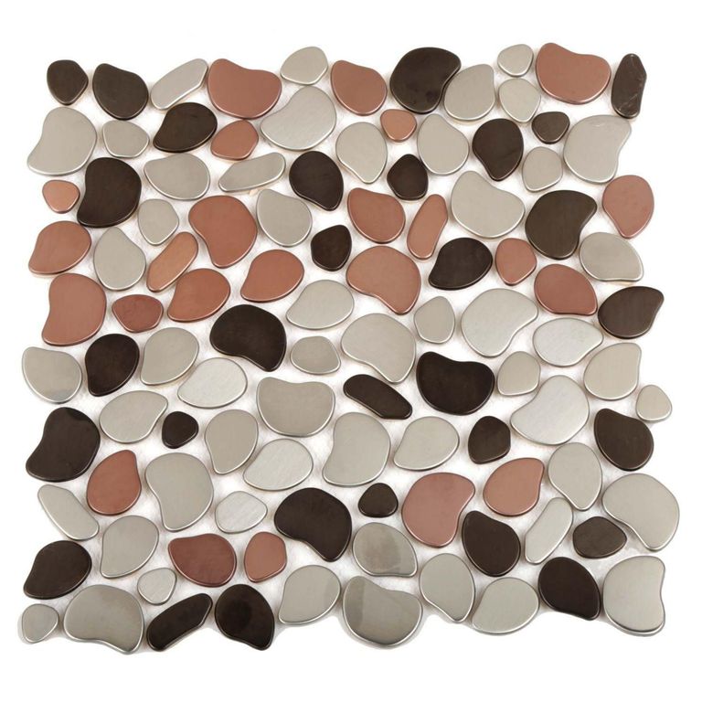 Malla decorativa Irregular Mix color 30x30cm