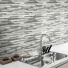 HOLZTEK - Malla decorativa Gris 30x30cm