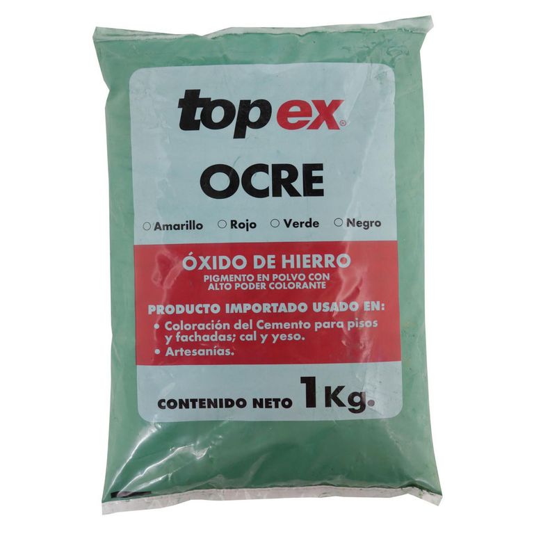 Ocre Verde bolsa 1 kg