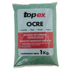 TOPEX - Ocre Verde bolsa 1 kg