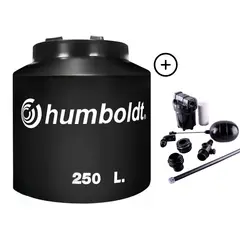 HUMBOLDT - Tanque de Agua Negro 250 L + Accesorios