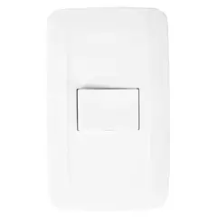 KARSON - Conmutador Simple Primmus Blanco