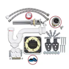 HUMBOLDT - Kit de Accesorios 1/2 Baño Premium